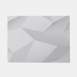 Modern, trendy, cool, simple, artistic pattern doormat