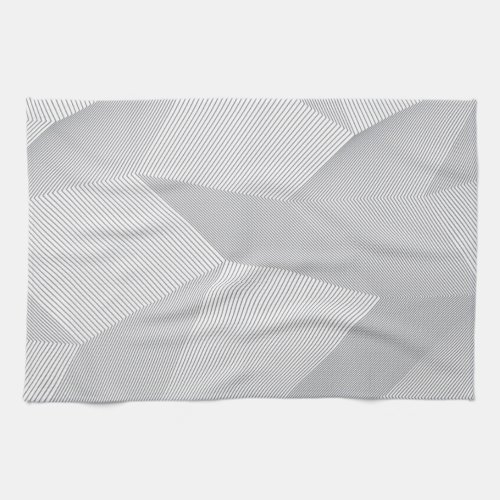 Modern trendy cool simple artistic pattern kitchen towel