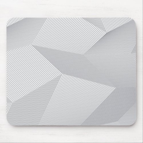 Modern trendy cool simple artistic pattern mouse pad