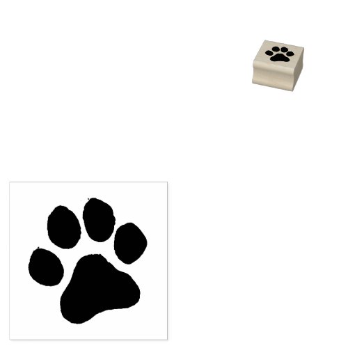 Modern Trendy Dog Pet Paw Print Cute       