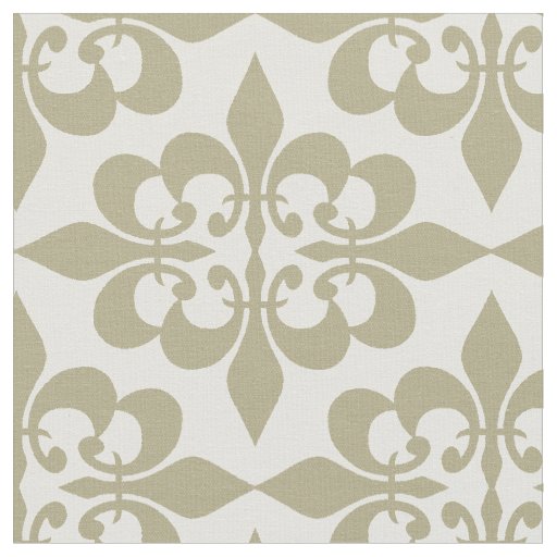 Modern Trendy Elegant Vintage Sage Damask Fabric