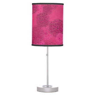 Modern Trendy Floral Pattern Table Lamp