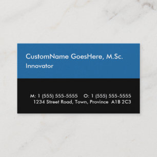 Modern & Trendy Innovator Business Card