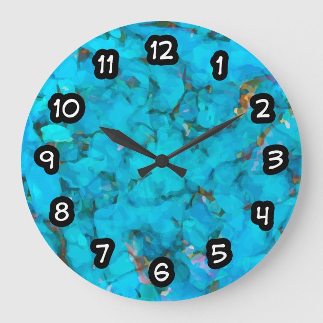 Modern Trendy Kitchen Wall Decor Large Clock Zazzle   Modern Trendy Kitchen Wall Decor Large Clock R0e47d9daab714265b178ca71ad47d256 S0ysk 8byvr 630 