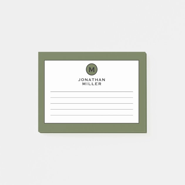 Monogram post online it notes