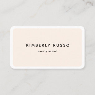 Modern, Trendy, Salon Appointment Card