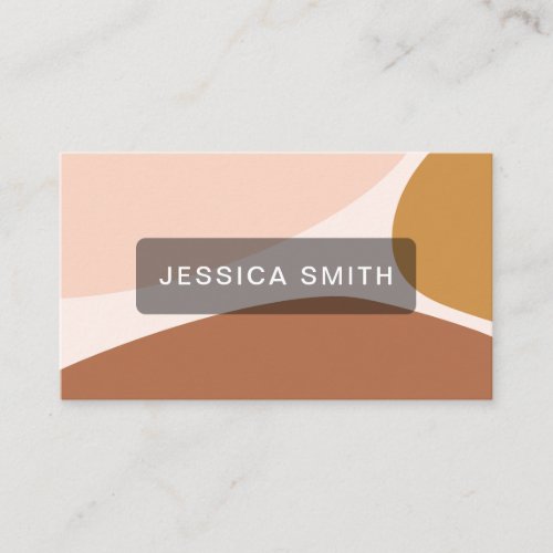 Modern Trendy Simple Professional Business Card