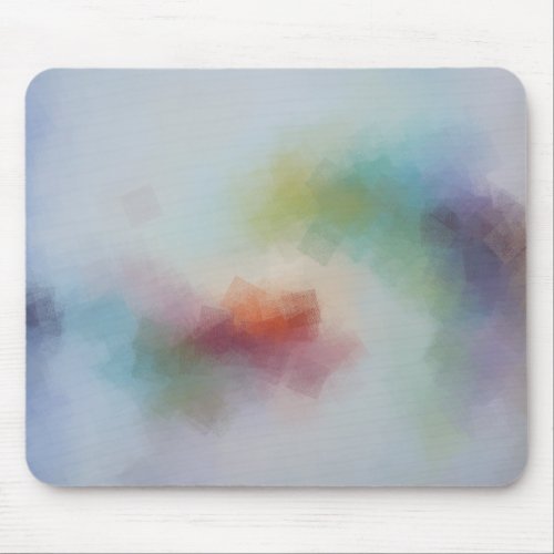 Modern Trendy Template Colorful Abstract Art Mouse Pad