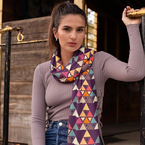 Modern Triangle Quilts Scarf