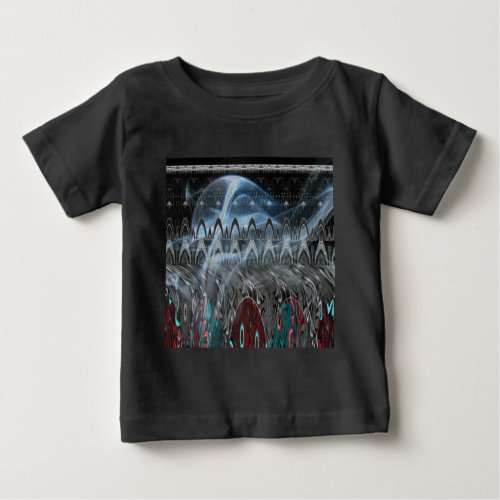 Modern Tribal Edgy design Baby T_Shirt