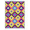 Modern Tribal Pixellated Diamonds