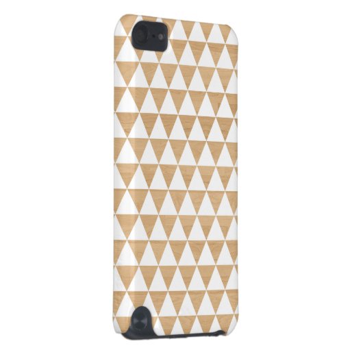 Modern tribal wood geometric chic andes pattern iPod touch (5th generation) cover (Back/Right)