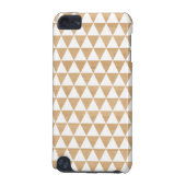 Modern tribal wood geometric chic andes pattern iPod touch (5th generation) cover (Back)