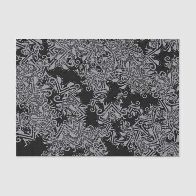 Modern Tribalism Elegance Print Tissue Paper (Front)