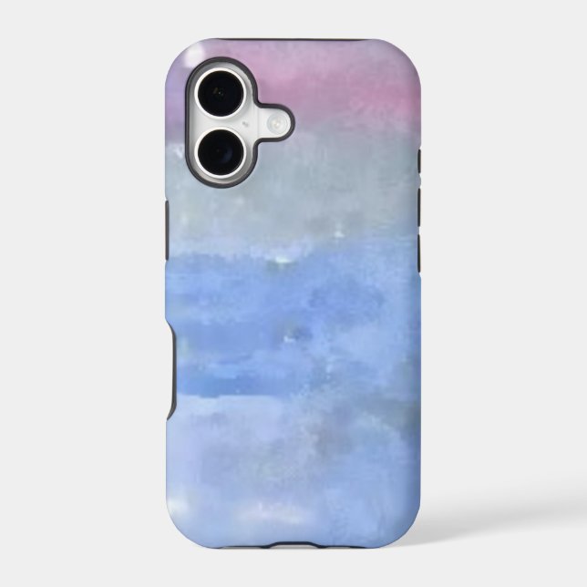Modern tricolor oils marble pattern-iphone5 iphone case (Back)