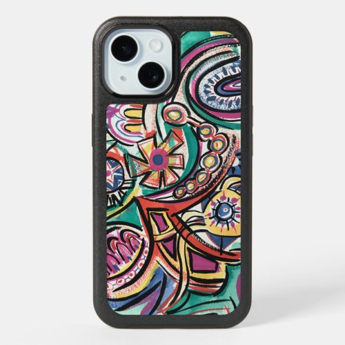 Modern Tropical_Abstract Art Otterbox Case