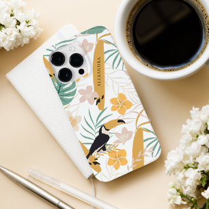 Modern Tropical Botanical Personalized Case-Mate iPhone 14 Pro Max Case