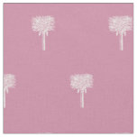 Modern Tropical Date Palm Dusty Rose Fabric