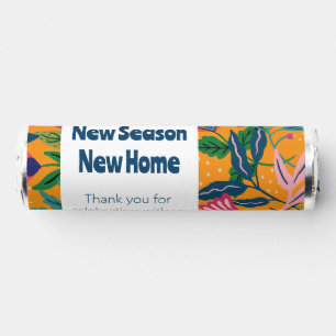 Modern Tropical Floral Pattern Breath Savers® Mints