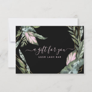 Modern Tropical Foliage   Gift Certificate