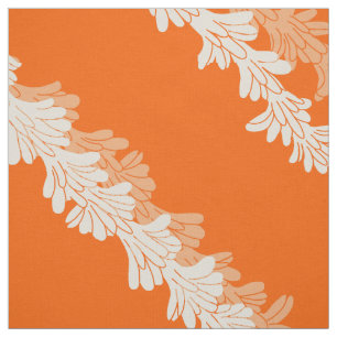 Modern tropical hawaiian aloha pattern fabric