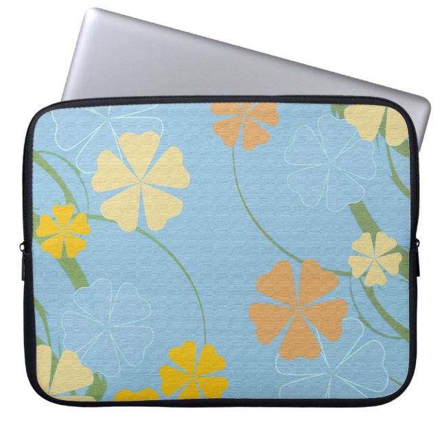 Modern Tropical Laptop Sleeve (Front)