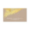 MODERN TROPICAL PALM FRONDS logo trendy gold kraft