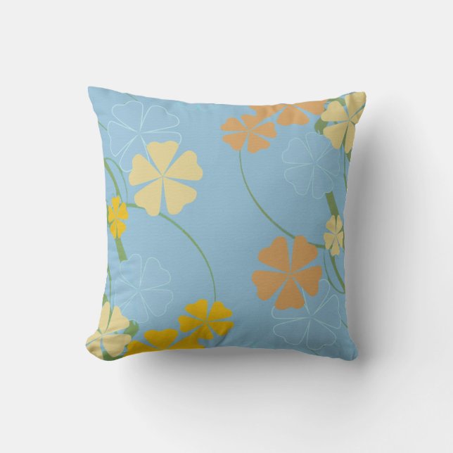 Modern Tropical Pillow (Front)