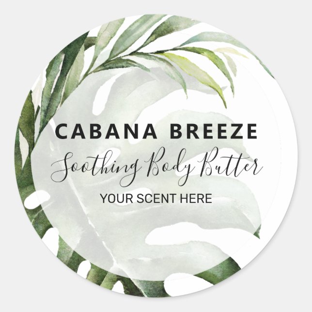 Modern Tropical Product Labels (Front)