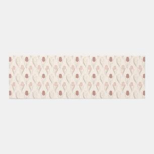Modern Tulip Floral Pattern Outdoor Rug