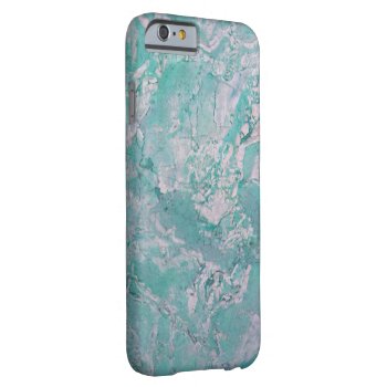 Modern Turquoise Marble Elegant Iphone 6/6s Case by caseplus at Zazzle