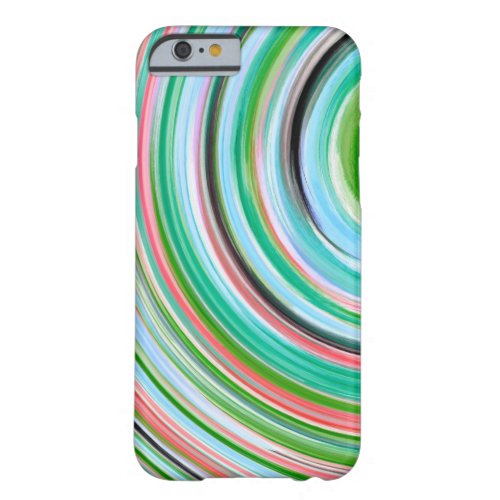 Modern Twist Abstract Art Barely There iPhone 6 Case