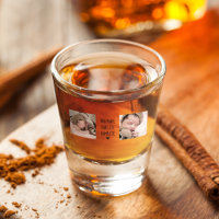 Modern Two Photo | You Make Our Life Complete  Shot Glass