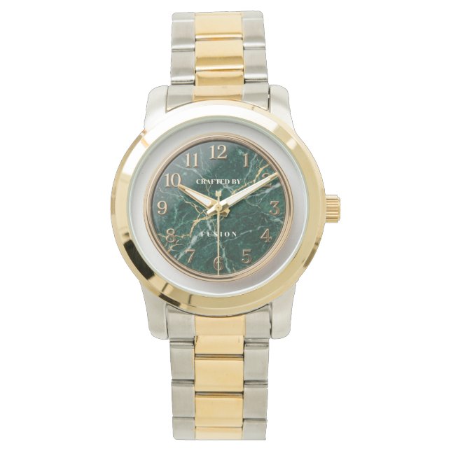Modern Two-Tone Oyster Band Watch (Front)