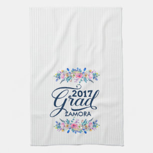 Modern Typography Grad 2023 Kitchen Towel