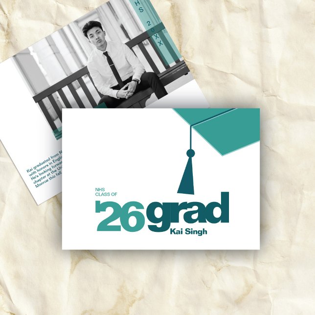 Modern Typography Graduation | Class of 2026 Announcement (Creator Uploaded)