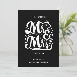 Modern Typography Photo Wedding Save The Date