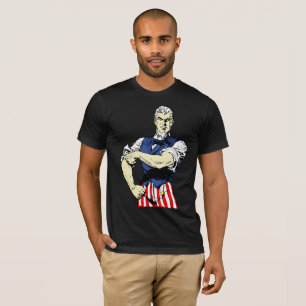 Modern Uncle Sam Comic Art Tee