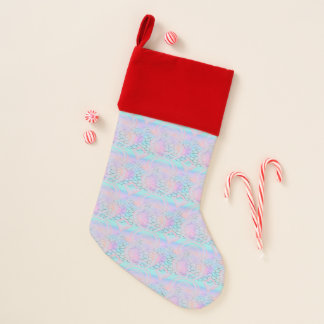 Modern Under the Sea Pattern Christmas Stocking