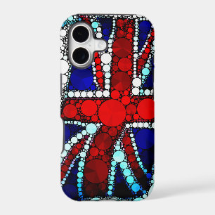 Modern Union Jack British Flag iPhone 17 Case