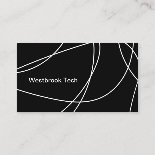 Modern Unique Technology Business Cards