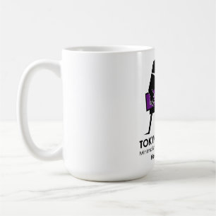 Modern Urban Bass Player Graphic - Tokyo Edge Lab Coffee Mug