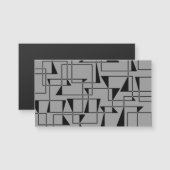 Modern, urban, bold, cool geometric pattern art (Front/Back)