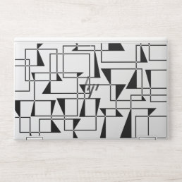 Modern, urban, bold, cool geometric pattern art HP laptop skin