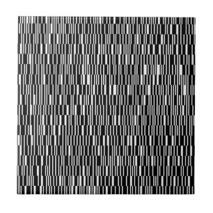 Modern, urban, contemporary geometric pattern art ceramic tile