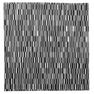 Modern, urban, contemporary geometric pattern art cloth napkin