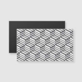 Modern, urban, dynamic bold geometric cube pattern (Front/Back)