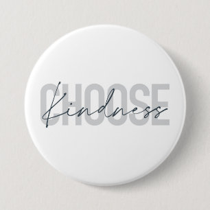 Modern, urban, simple design of Choose Kindness Button