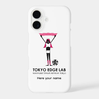 Modern Urban Soccer Female Supporter Graphic iPhone 17 Case