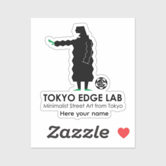 Modern Urban Soccer Team Manager Graphic Sticker